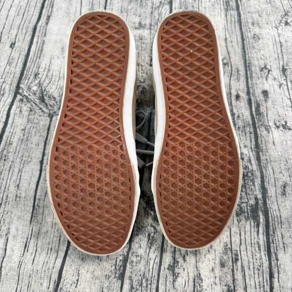 VANS HEIQ ECO DRY SK8 HI TAN HONEY MUSTARD YELLOW SUEDE LEATHER MENS 9.5 main image 6